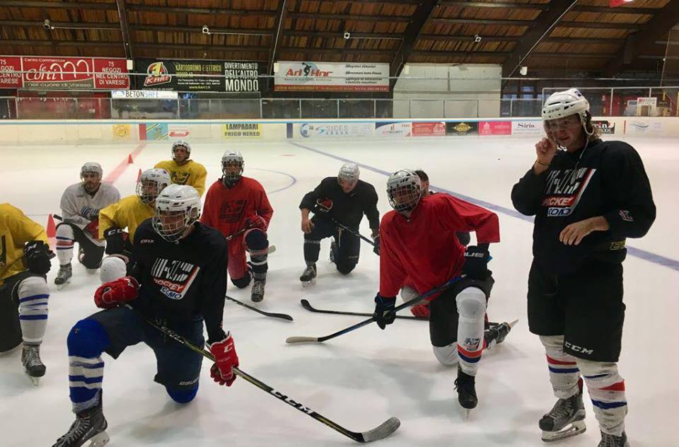 Hockey Como Mattia Meneghini torna in pista
