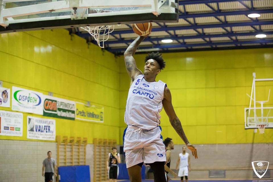 Pallacanestro Cantù questa sera seconda amichevole