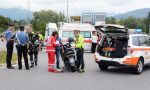 Ciclista investito da una moto, grave FOTO