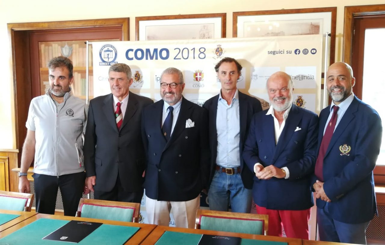 Street Golf Como 2018: circuito con 9 buche in centro storico