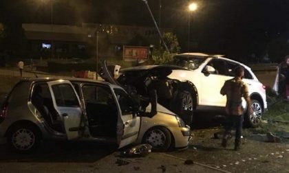 Maxi incidente a Erba in via Prealpi chieste più pattuglie della Polizia