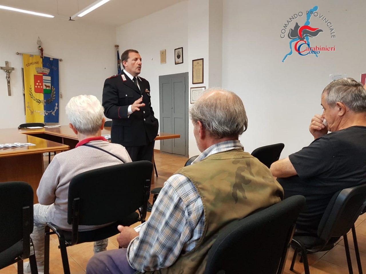 Incontro informativo sulle truffe agli anziani a Zelbio