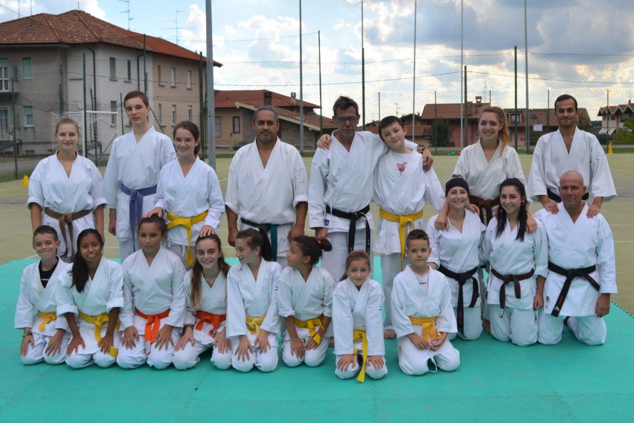 Open day di karate a Veniano