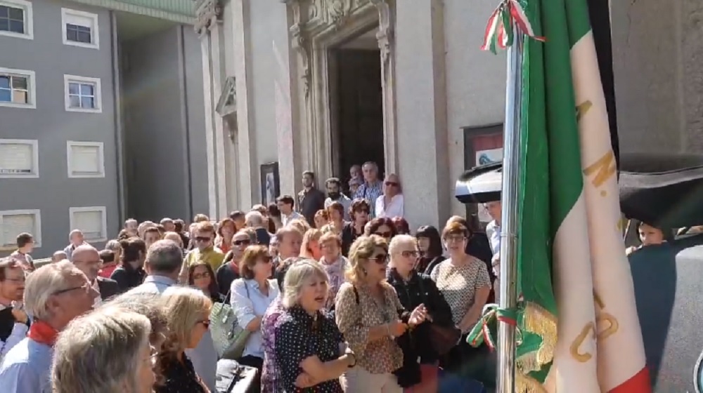 Como dà l’ultimo saluto al partigiano Erminio Lissi