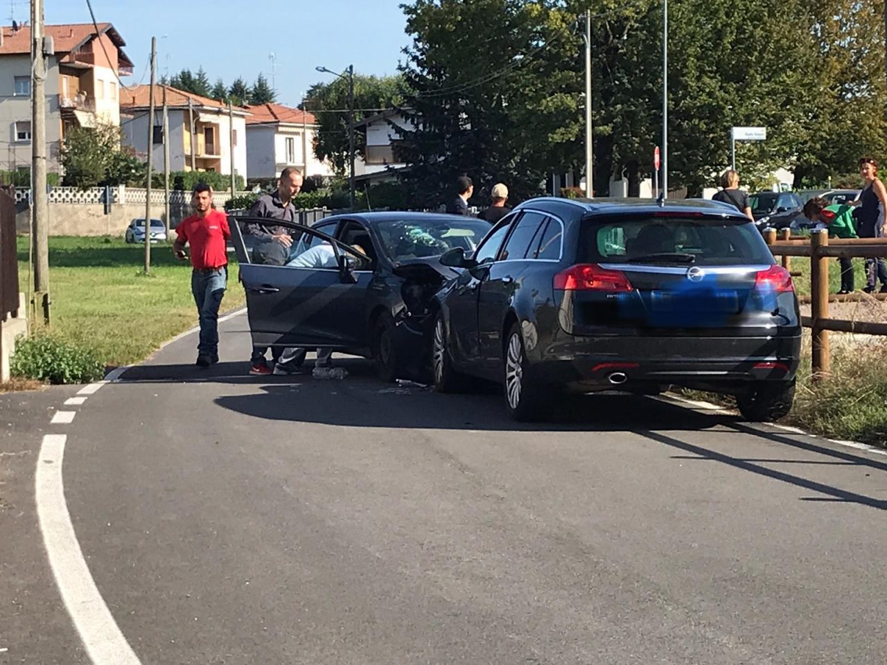 Fuggitivo nei boschi dopo un incidente