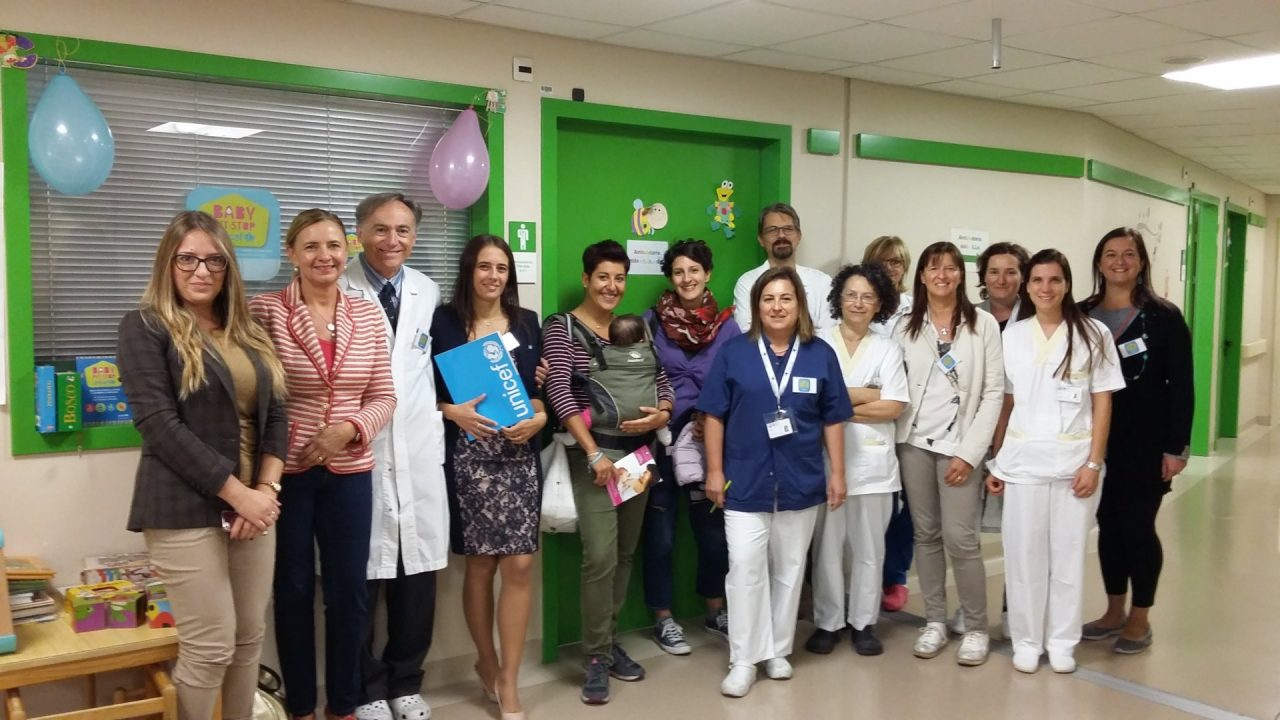 Allattamento Baby Pit Stop certificato Unicef