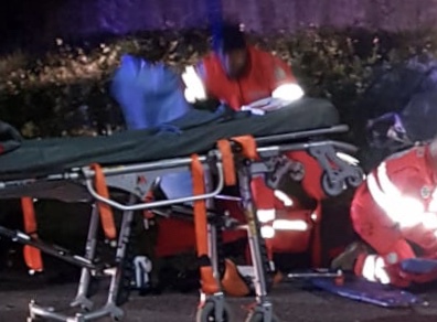 Donna ferita in un incidente a Olgiate Comasco