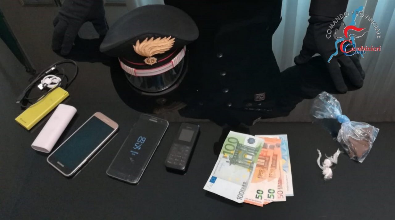 Spaccio nell’olgiatese: un fermato nei boschi di Colverde