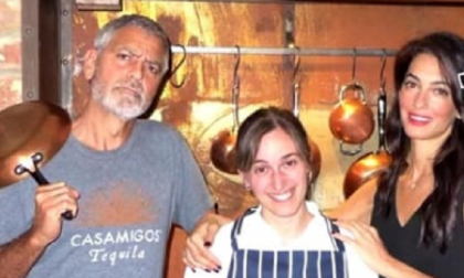A casa George Clooney una comasca a capo dei fornelli