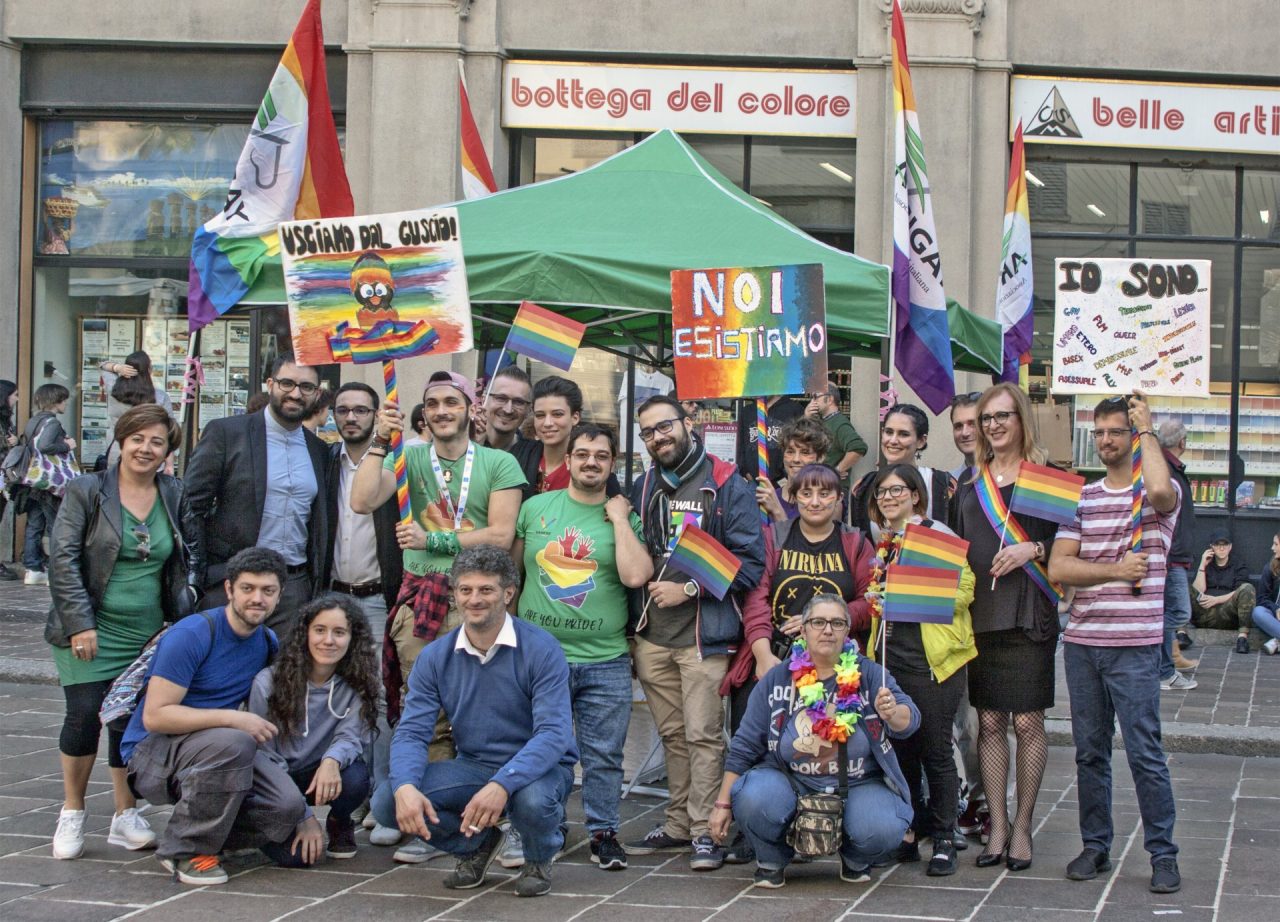 Coming Out Day a Como presenti tanti giovani