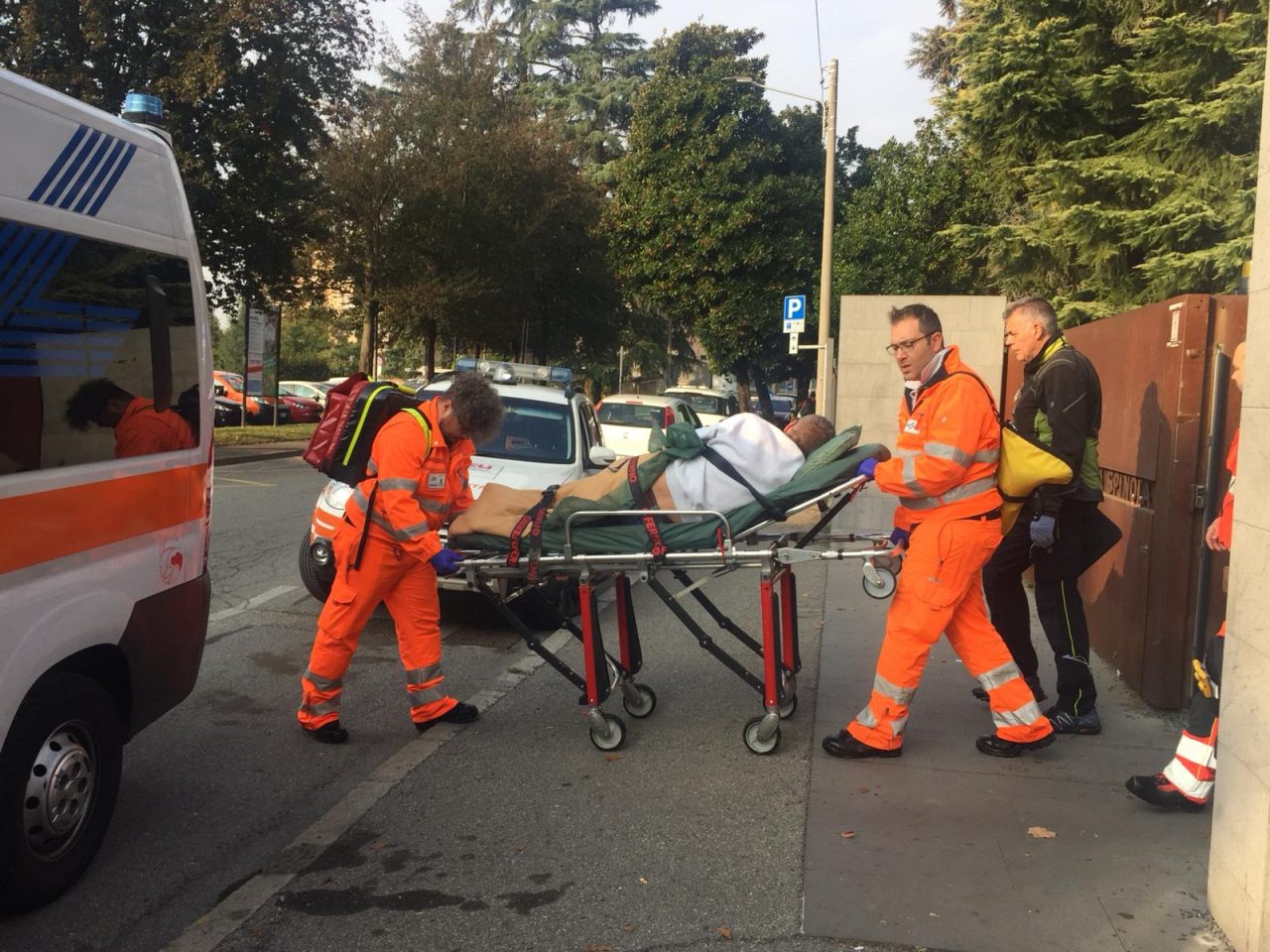 Incidente in bici a Mariano: soccorsi in codice rosso FOTO