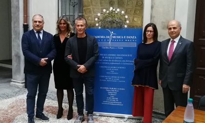 Raffaele Paganini a Como per la nuova Accademia di musica e danza
