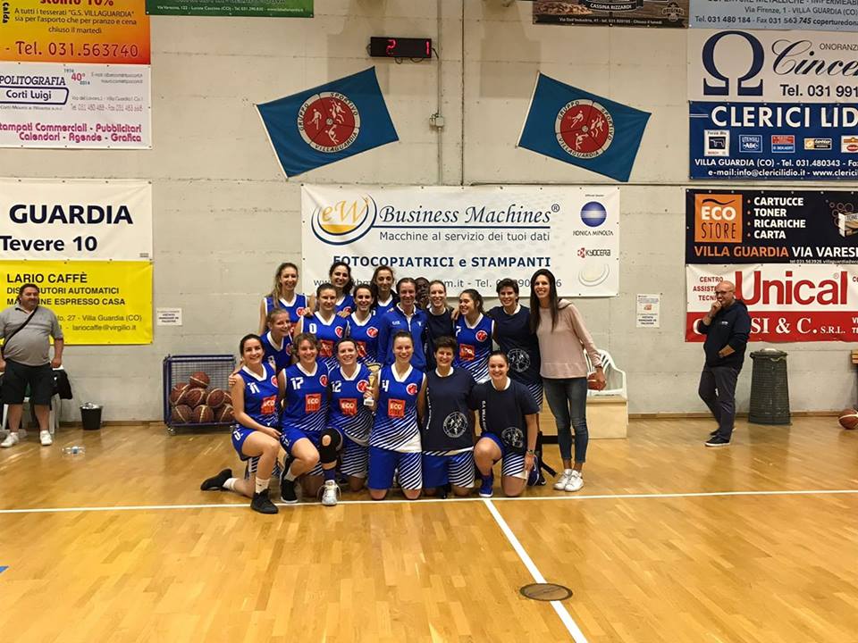 Basket femminile Villa Guardia torna alla vittoria