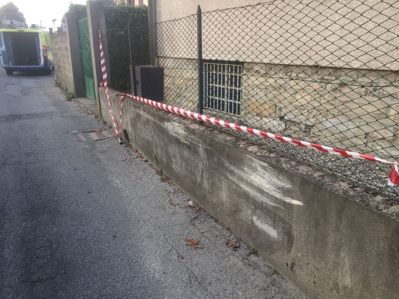 Fuga gas a Fino Mornasco: messa in sicurezza dei Volontari del Lario