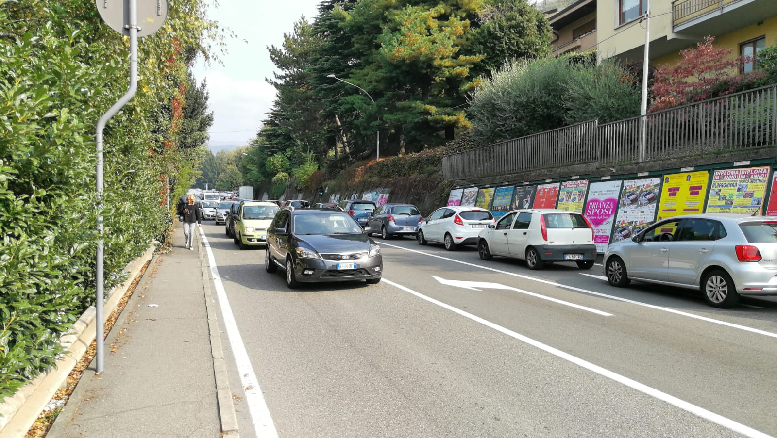 incidente oltrecolle