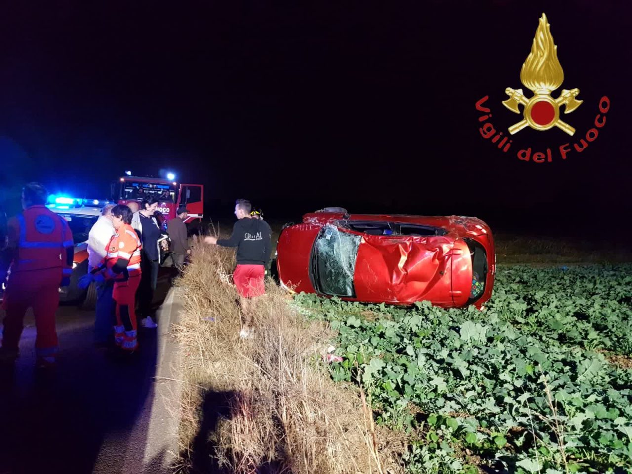 Incidente a Turate, ferita una donna di 39 anni FOTO