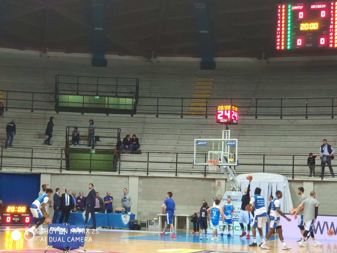 Pallacanestro Cantù tra quaranta minuti DIRETTA LIVE