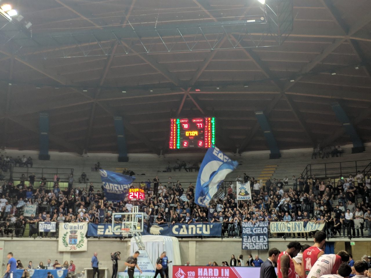 Pallacanestro Cantù il comunicato degli Eagles