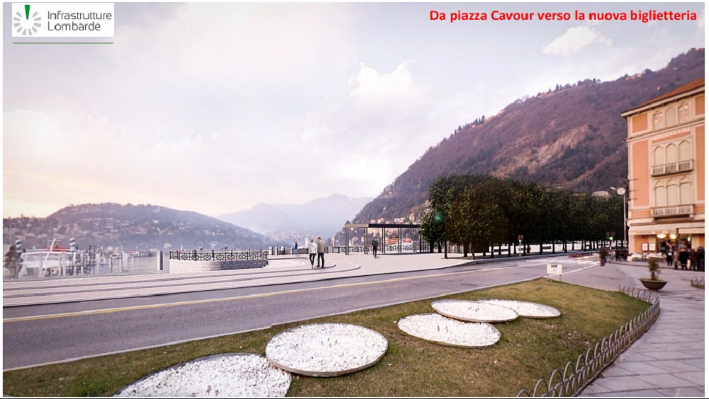 Paratie Como: ecco come sarà il nuovo lungolago da 15 milioni di euro FOTO