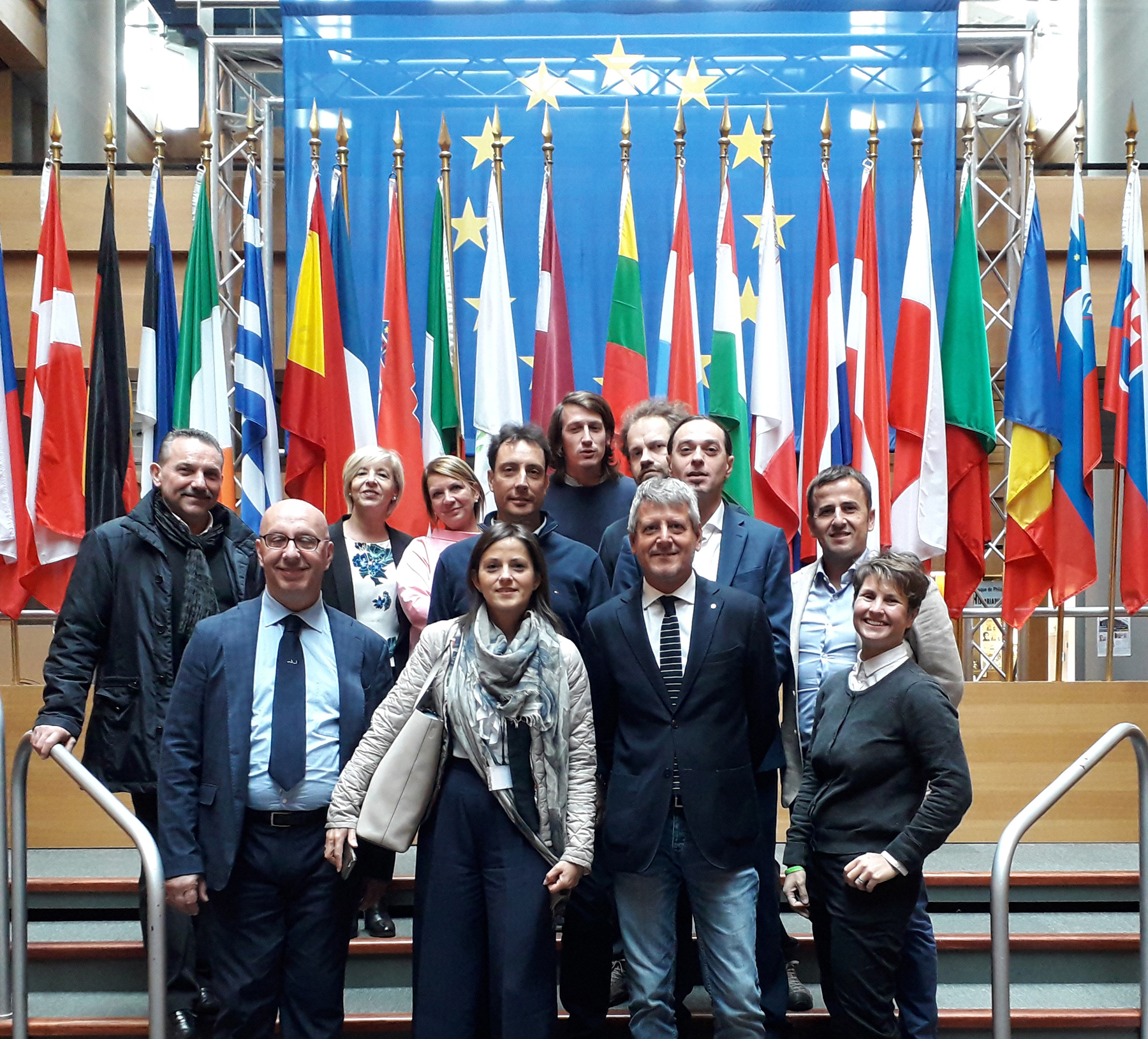 strasburgo_la delegazione degli imprenditori comaschi