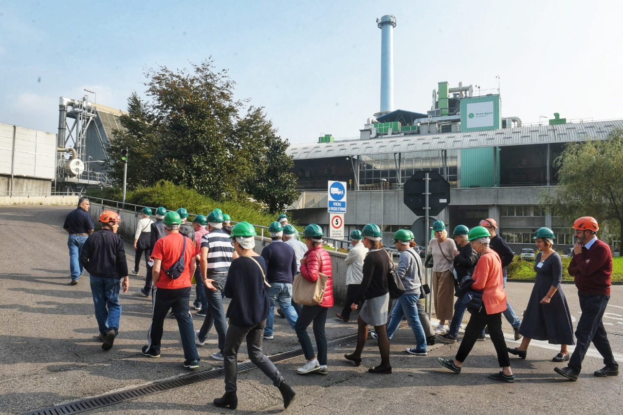 Il termovalorizzatore di Como festeggia i 50 anni con un open day di successo FOTO