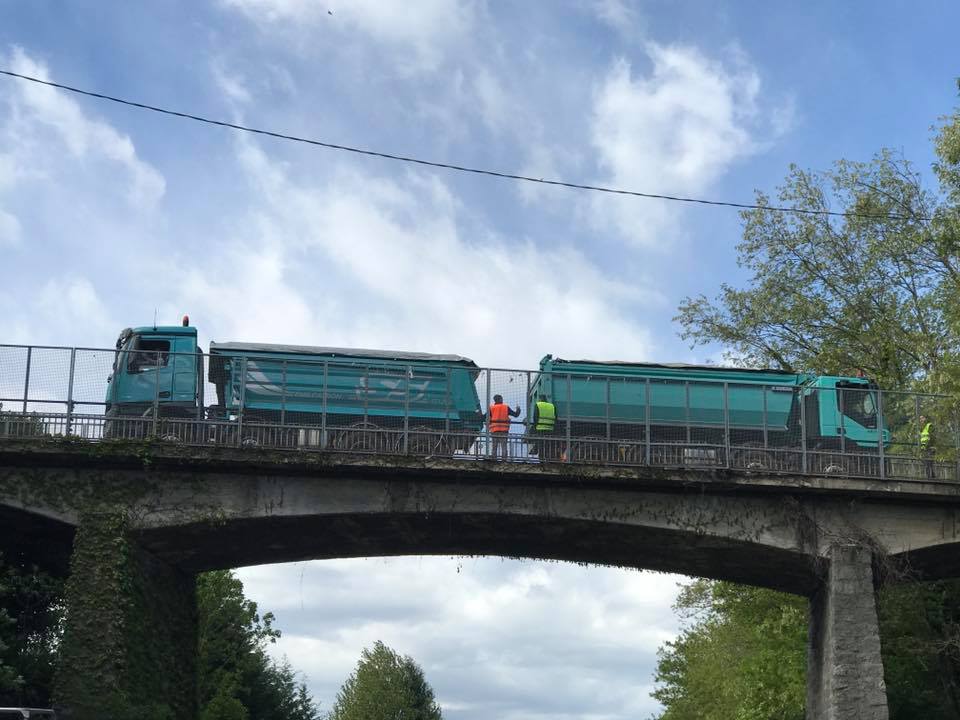 Lavori al ponte di Saruggia chiusa la Provinciale