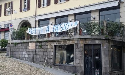 Pallacanestro Cantù: compaiono striscioni per tutta la città FOTO