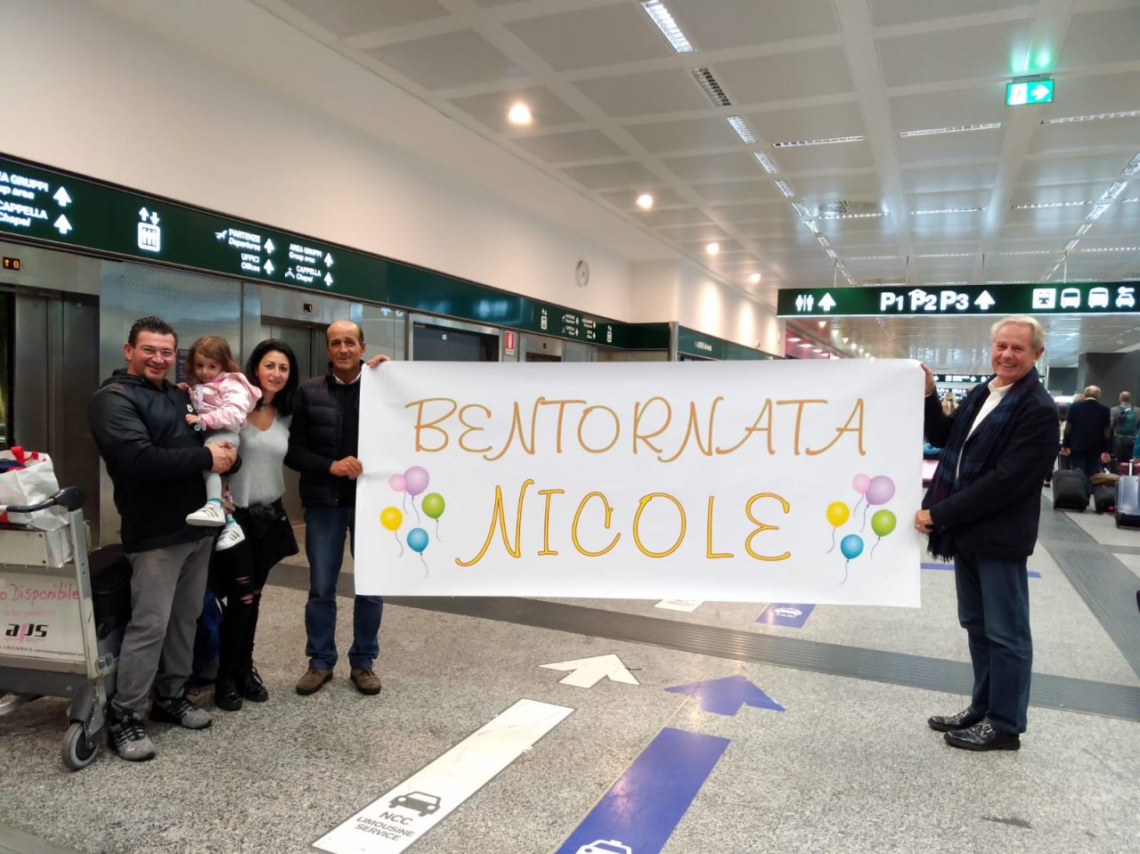 Bentornata Nicole! La piccola è tornata a casa dopo l’operazione negli USA