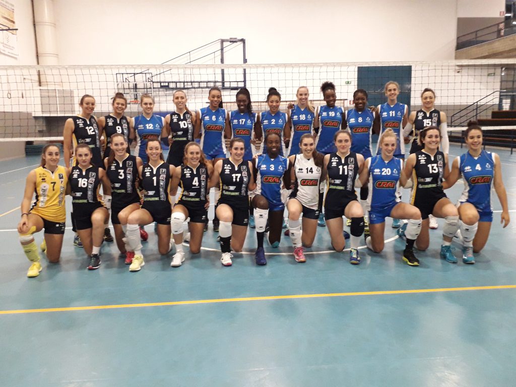 Albese Volley festa tinta d’azzurro ieri sera alla Pedretti