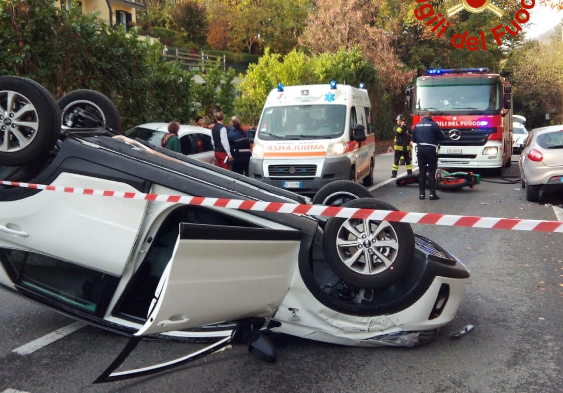 Incidente a Como, tre feriti