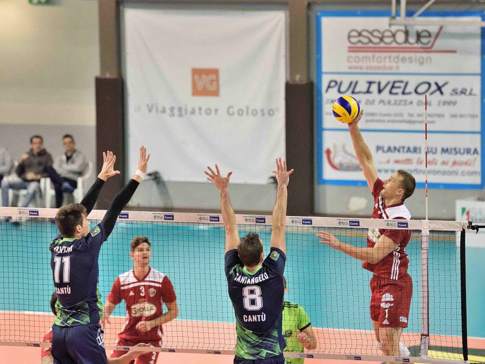Pool Libertas Cantù vince 3-0 contro Gioia