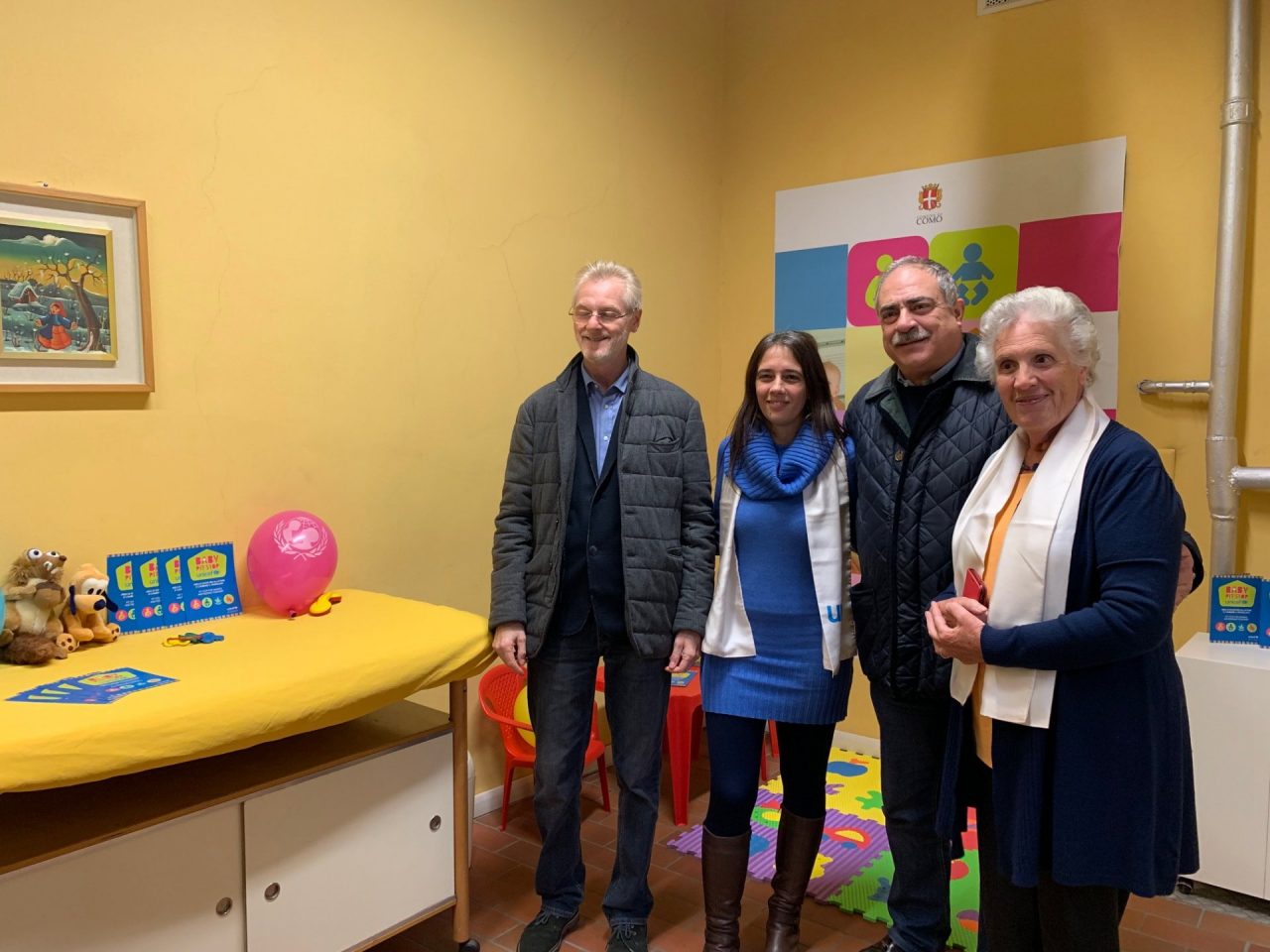 Inaugurato a Palazzo Cernezzi un Baby Pit Stop