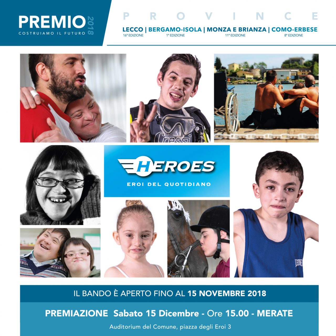 Costruiamo il Futuro in campo per premiare associazioni e volontari