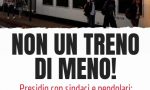 Presidio al Pirellone: sindaci e pendolari in protesta