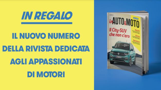 Si rinnova l’appuntamento con “inAuto&Moto”: da sabato in regalo con il Giornale
