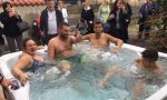 Una piscina per "L'Alveare" con il campione Vanni Oddera VIDEO