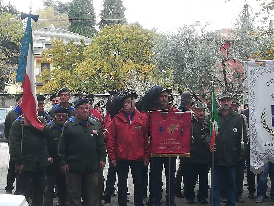 Commemorazione caduti lurate caccivio