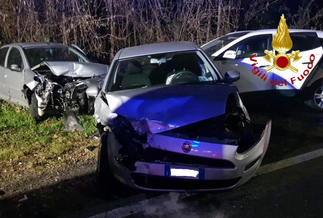 Incidente a Cucciago, coinvolte tre auto