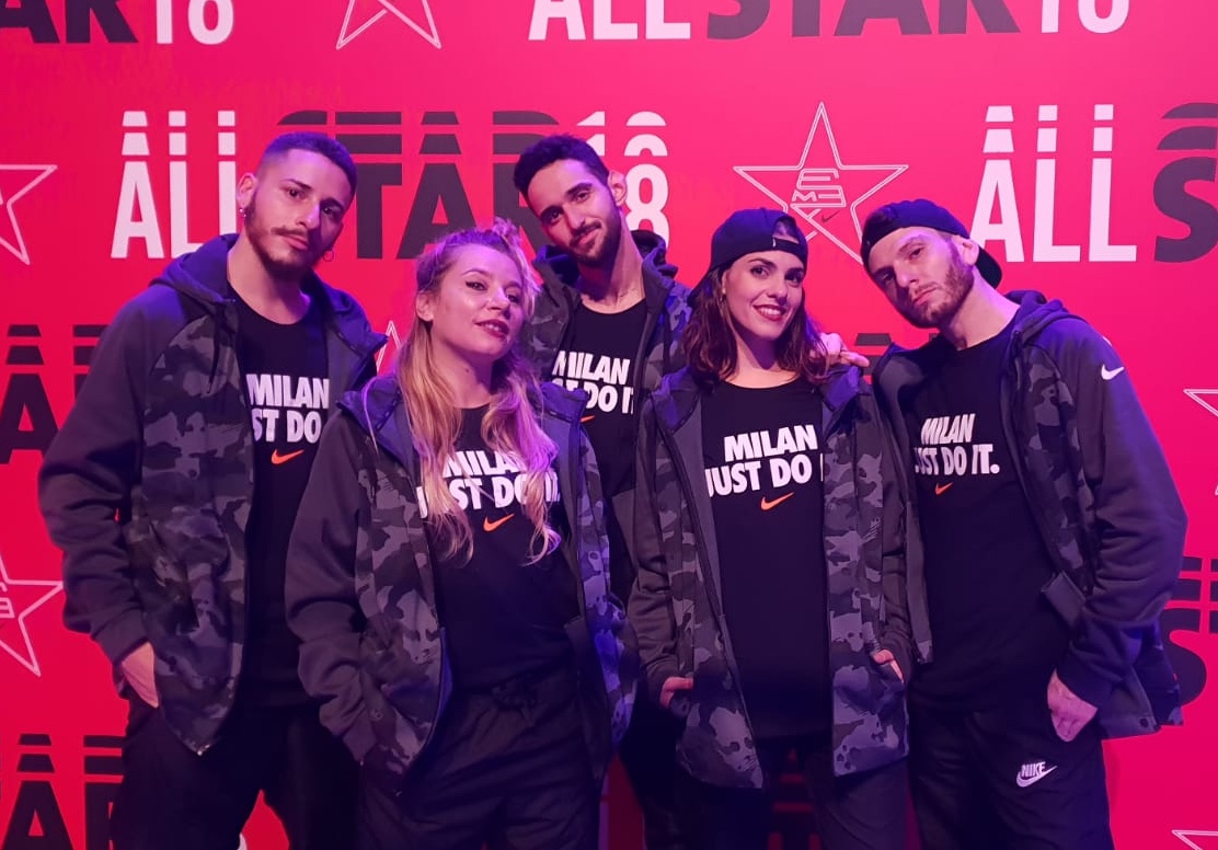 Evento Nike l’hip hop targato Mariano conquista il palcoscenico