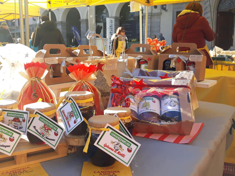 A Porlezza l’AgriMercato natalizio di Coldiretti
