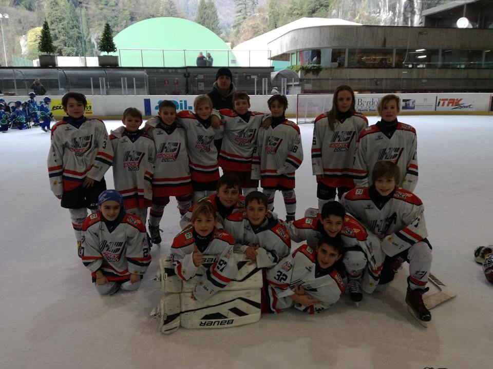 Hockey Como Under11 protagonista a Chiavenna