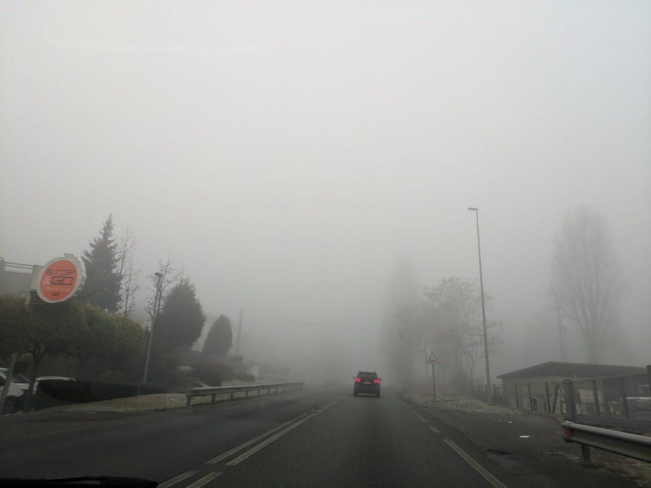 Nebbia Cantù questa mattina VIDEO