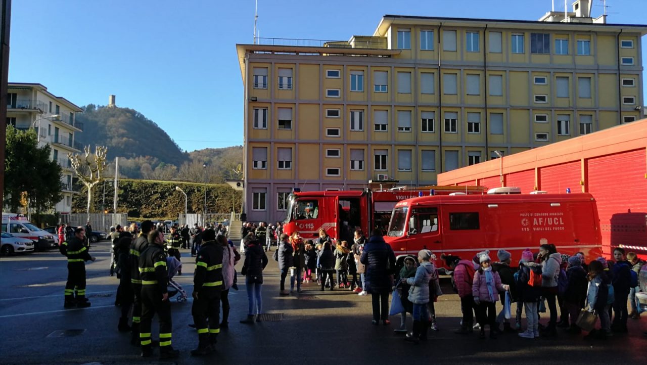 Santa Barbara 2019: porte aperte al comando dei Vigili del Fuoco di Como