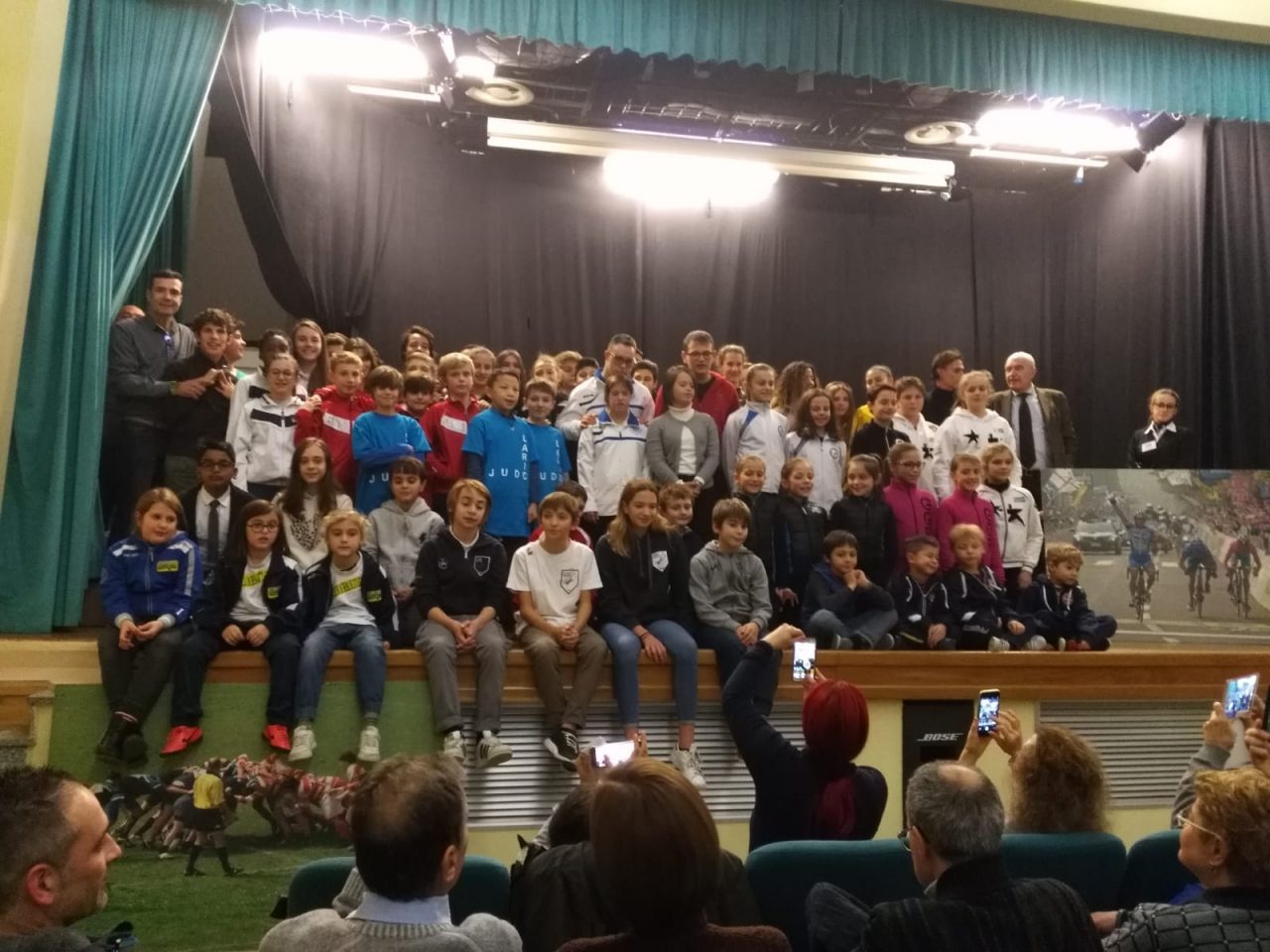 Giovani atleti premiati alla festa dello sport di Como