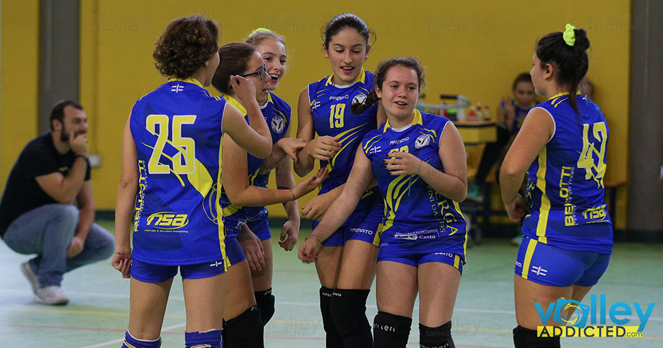 Under 13 Virtus Cermenate perde 1-3 contro Volley Mariano
