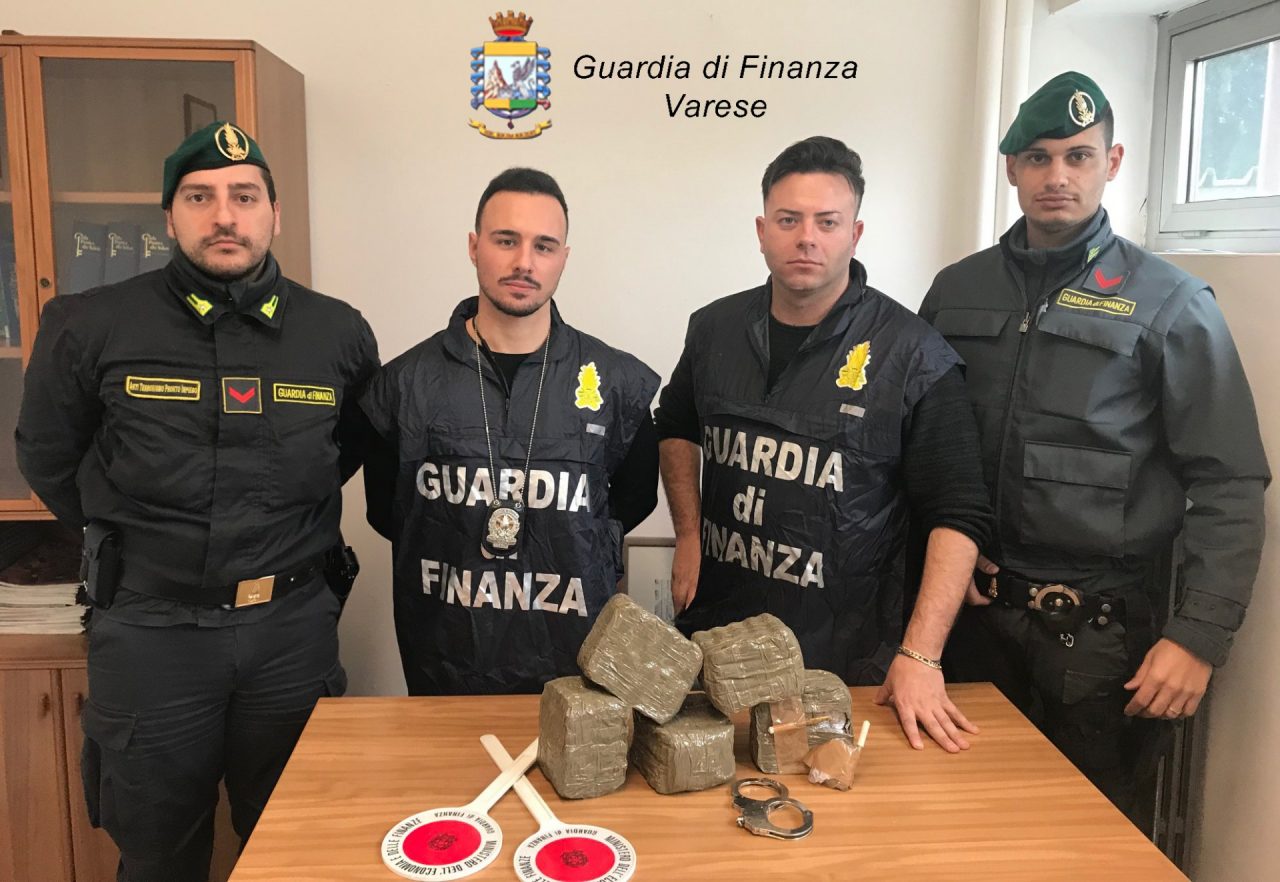 Traffico internazionale di stupefacenti: coinvolte cinque persone