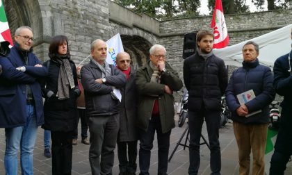 Centrosinistra comasco in piazza: "Saremo l'alternativa per chi non è rappresentato dal Governo" VIDEO