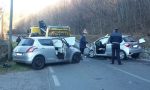 Incidente a Lipomo, tre feriti FOTO