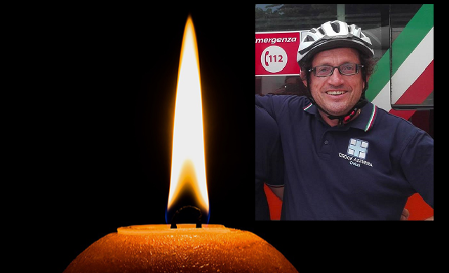 La Croce azzurra piange lo storico volontario Rudy