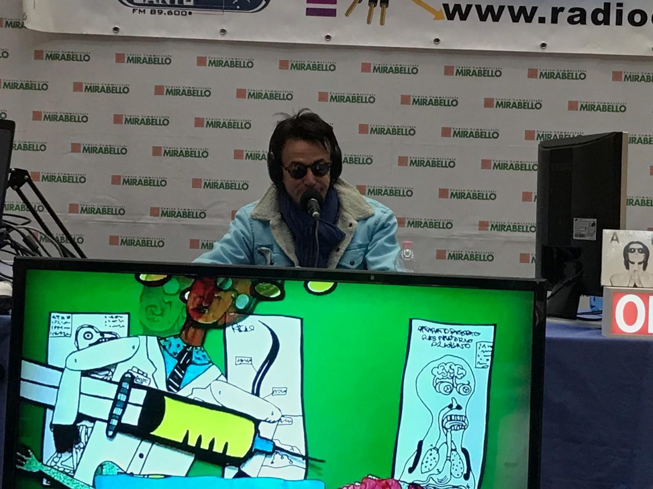 Alberto Fortis super ospite al Centro Commerciale Mirabello INTERVISTA e FOTO
